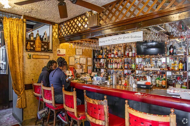 Franklin Park is home to many quaint restaurants with ethnic foods of all types.