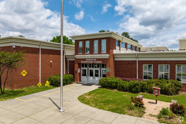 Pineville Elementary School is a great place for Ayrsley youth to begin their education.