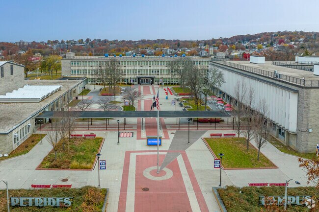 Recreational spaces provide a conducive environment for learning.