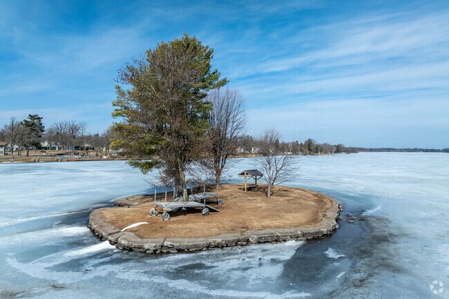 Knight's Island is a unique island park on Rice Lake.