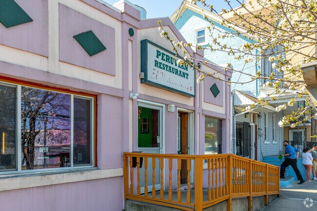 Locals grab a bite at Machu Picchu Peruvian on Fourth Street in South Bethlehem.