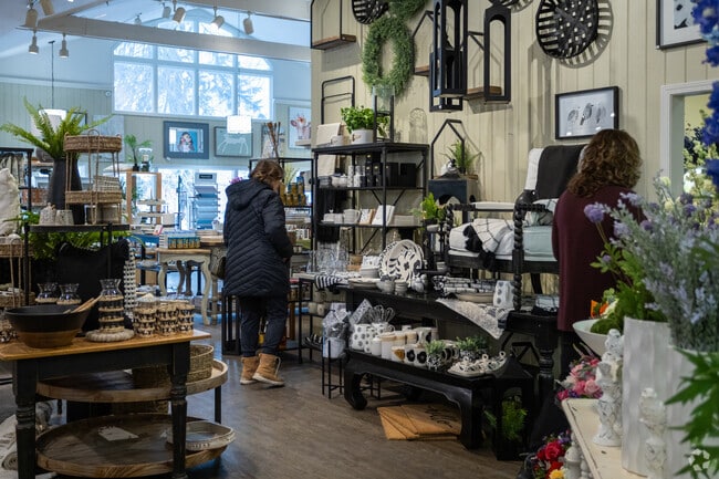 Kennedy's Flowers on Cascade Rd has a sections for flowers, clothing, jewelry and home decor.