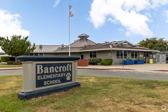 Bancroft Elementary School in the Shadelands neighborhood provides an excellent education.