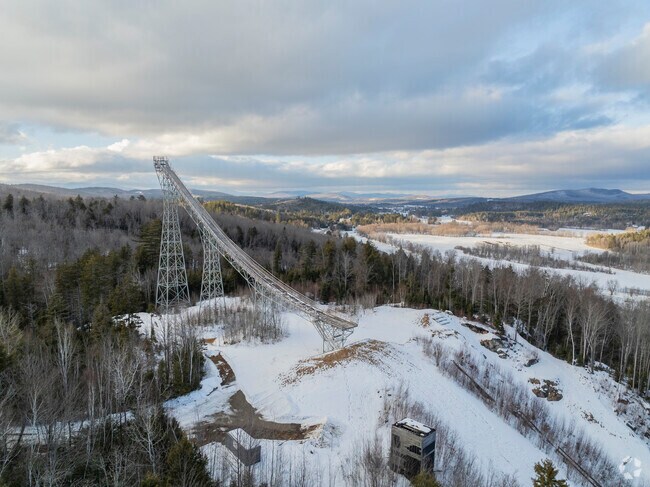 The Nansen Ski Jump in Berlin, built in 1936, was the world's largest ski jump at the time.