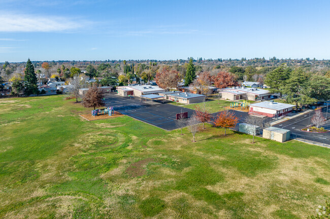 Play on the fields at Riverview STEM Elementary School.