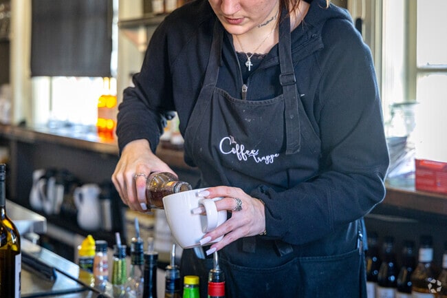 The Coffee Trappe is one of the few restaurants in Trappe.