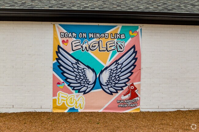 Soaring on wings like Eagles is the slogan for Firewheel Christian Academy students.