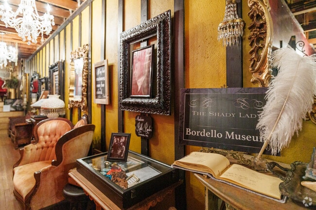 Locals can learn Centralia's history at the Shady Lady Bordello Museum in downtown.
