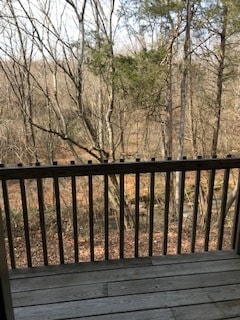 balcony in back of apartments