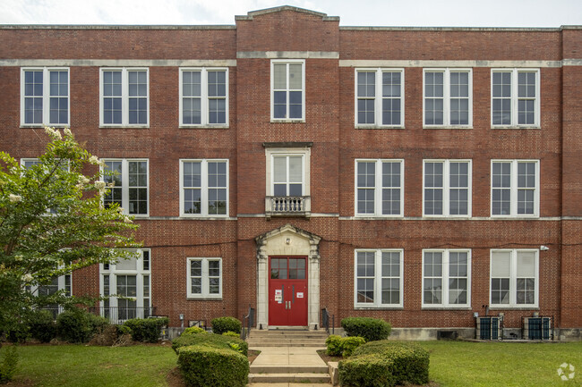 The historical Barrett Elementary School was erected in 1901.
