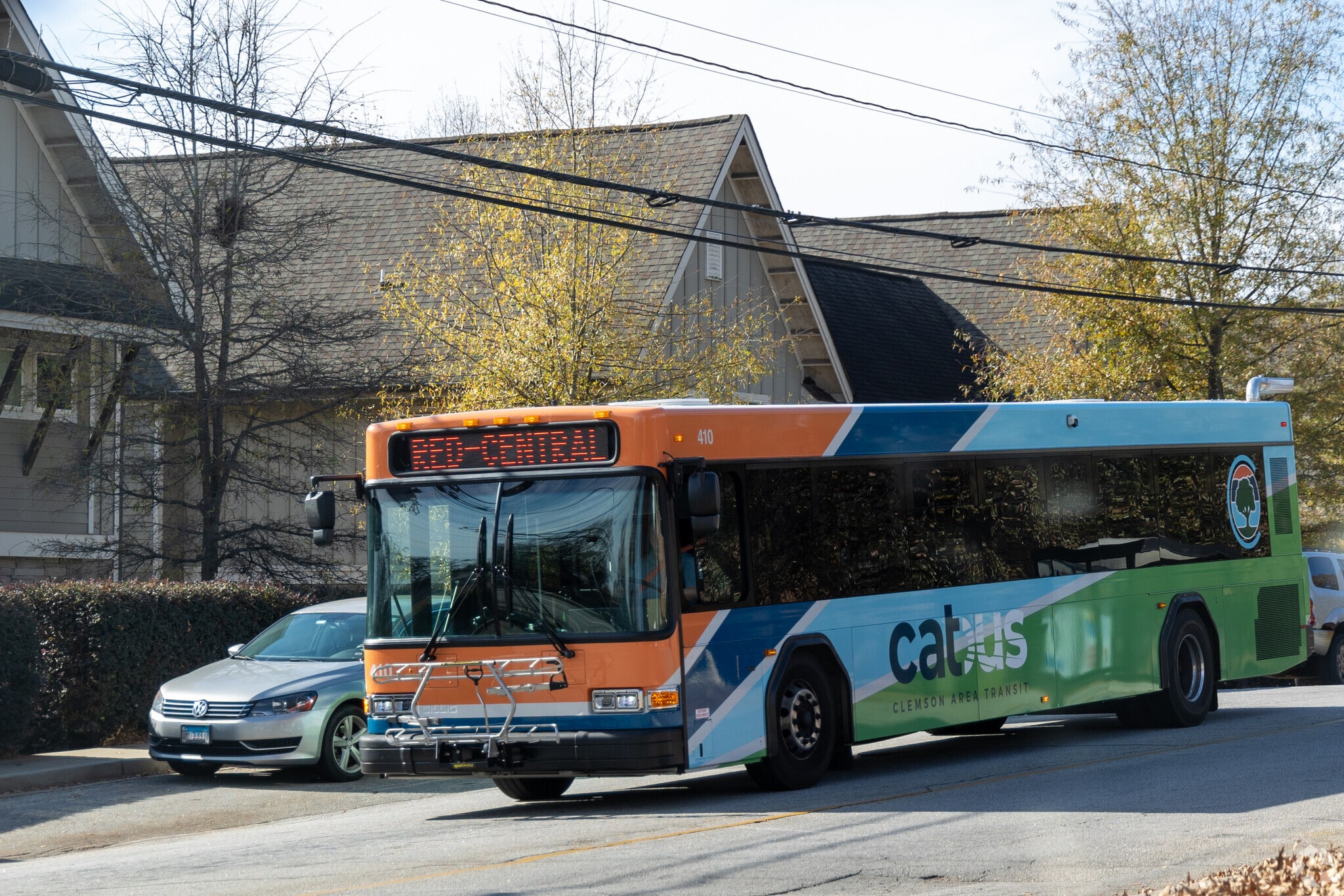 The CatBus Transit system is connected to all areas of town as well as local towns.