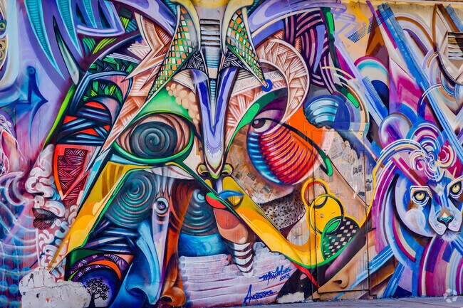 Barrio Logan is known for its Chicano Artist creating murals almost everywhere.