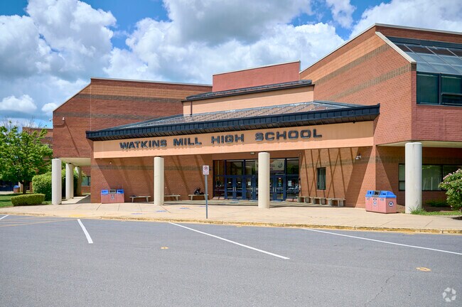 Watkins Mill High School, Montgomery Village, Maryland.