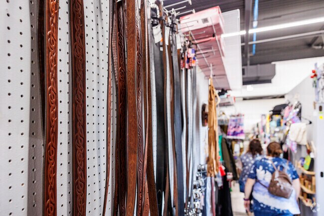 RC Flea Market in Cooper Park has a variety of antiques and discounted items for sale.