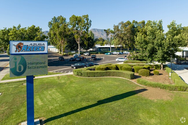 Azusa High School hosts grades 9-12 & offers after school programs for its attending students.