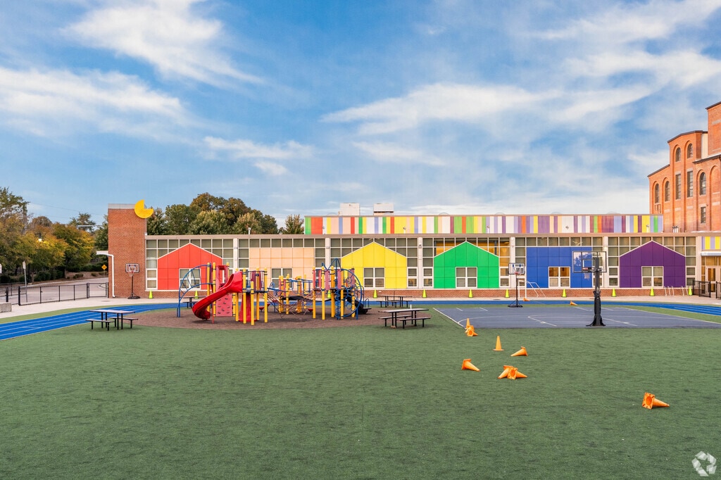 Boston Renaissance Charter Public School rear view.