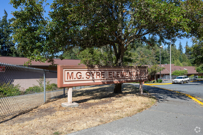 School sign