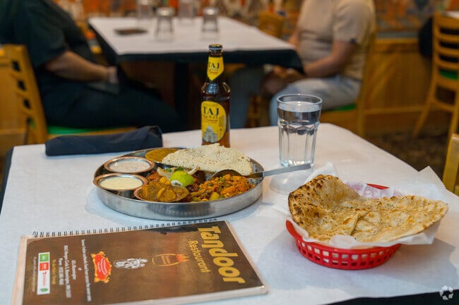 Tandoor Restaurant in Bloomington is famous for their traditional Indian cuisine.