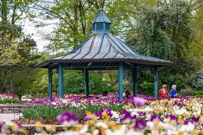 Nothing beats a stroll through Brookside Gardens in Wheaton Regional Park.