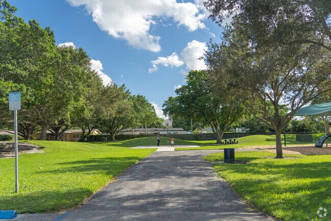 Ashley Hale Park's basketball courts are popular and just minutes from Pembroke Pointe.