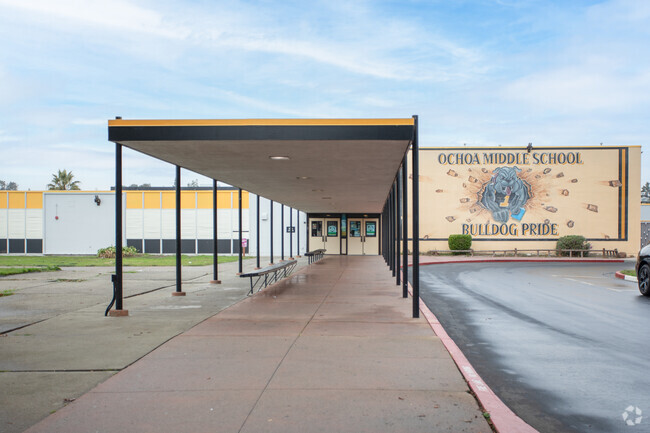 Anthony W. Ochoa Middle School gets C+ on teachers at the school.