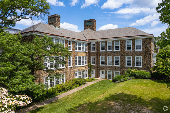Wilmington Friends School stands out with its spectacular stone architecture.