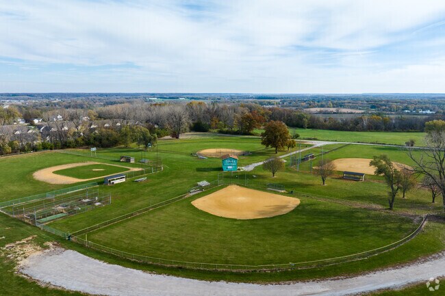 Carbon Cliff is home to Little League games with multiple fields.