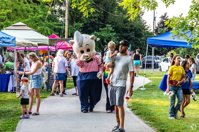Dousman hosts a farmers market Wednesday afternoons from May to October featuring local flowers, baked goods and produce.