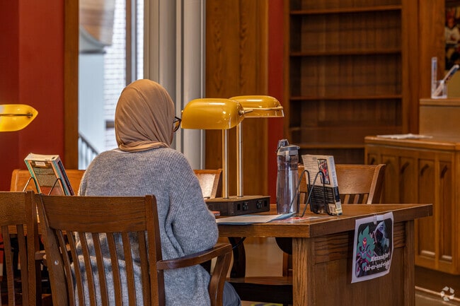 Sumner-Glenwood residents find the library to be an ideal place for learning.