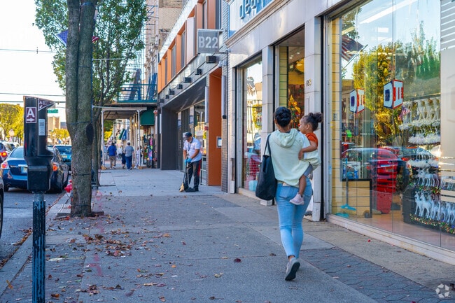 Broadway Avenue in Bayonne is where most of the restaurants and retail stores sit.