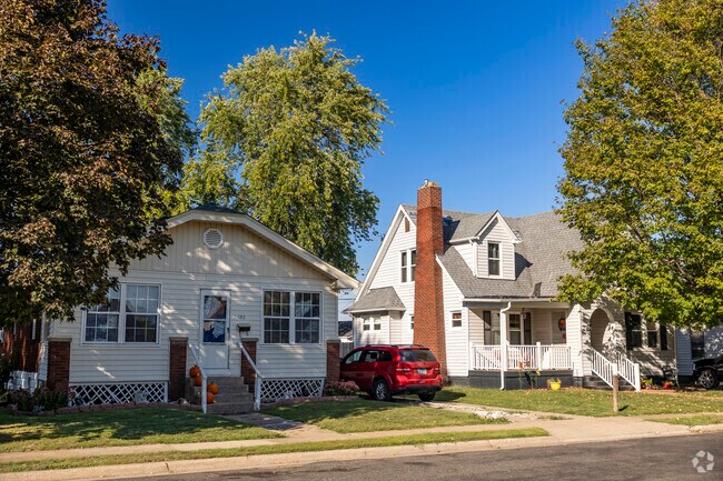 Get the feeling of living in a small town without being too far from city amenities in Roxana.