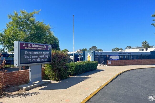 McGaugh Elementary School in Seal Beach, home of the Sea Lions.