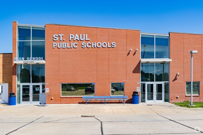 St. Paul Senior High School receives a B-minus on Niche and offers a variety of extracurricular activities for students to participate in.