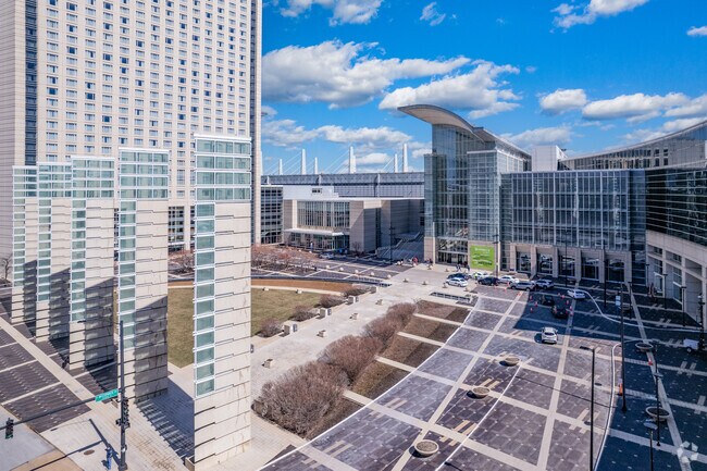 McCormick Place has 2.6 million square feet of convention center space.