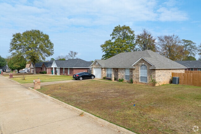 Nash residents have spacious yards and built-in garages.