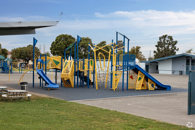 Recess is plenty of fun on the playground at Weaver Elementary School.