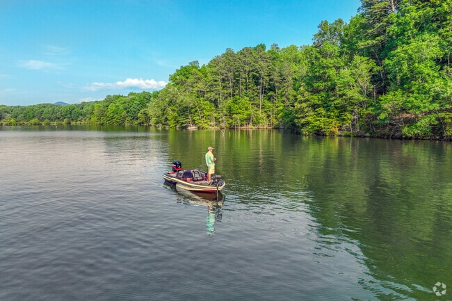 Blairsville offers plenty of fishing opportunities with numerous lakes.