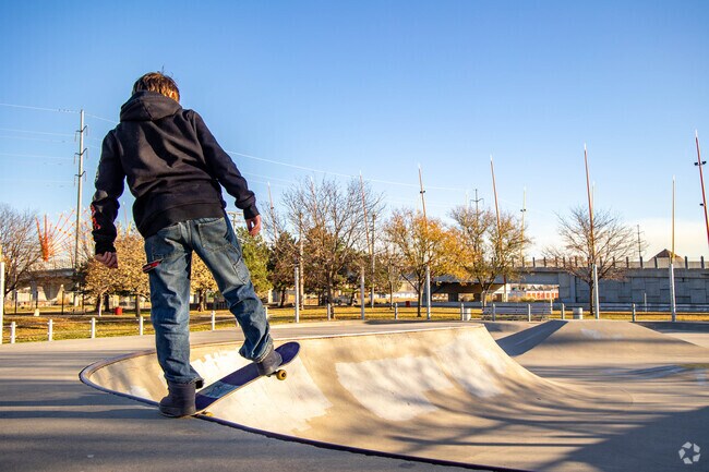 Broadway Skate Park is a great place for the kids.