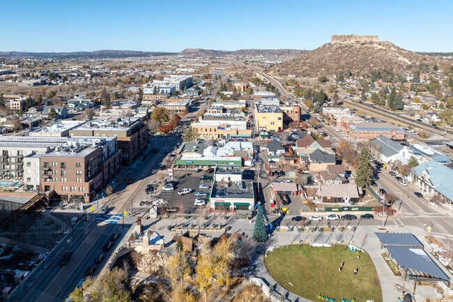 Castle Rock is the largest city between Denver and Colorado Springs.