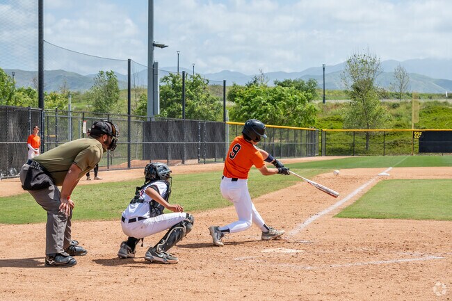 There are plenty of baseball and softball diamonds at the Great Park for competition.