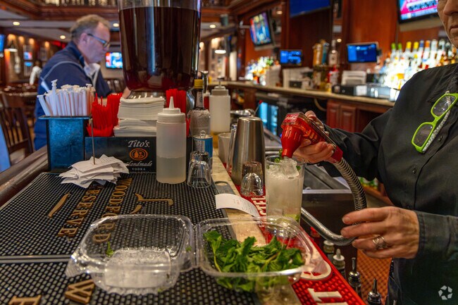 G&M restaurant offers a variety of great dishes and drinks with a cozy atmosphere.