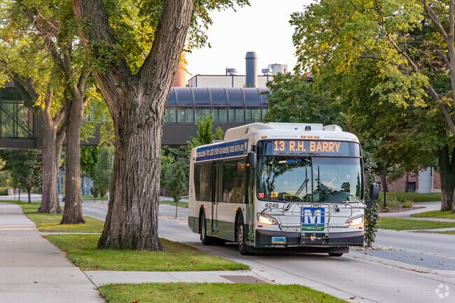 Take the 13 MATBUS from Trollwood to the NDSU Campus nearby.