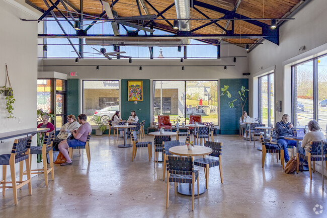 RND Coffee is a great internet cafe in Vinton, where regulars can get a hot drink and get some work done.
