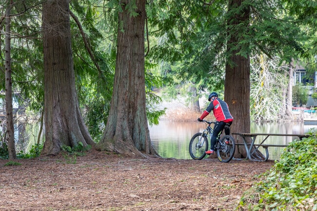 Residents love to go on scenic bike rides throughout the Klahanie community.