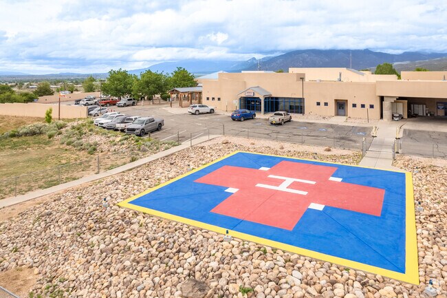 Holy Cross Medical Center in Taos is the closest hospital near Angel Fire.