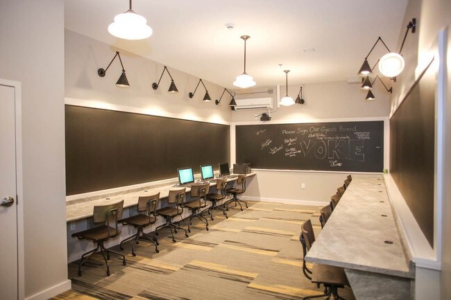 Work Room with Chalkboard