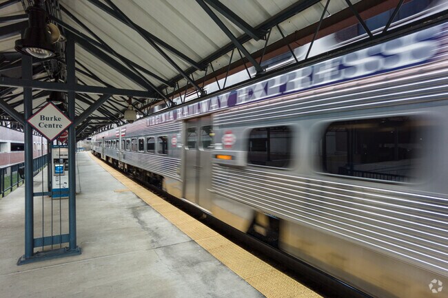 The Burke VRE Train Station keeps residents connected to popular destinations including DC.