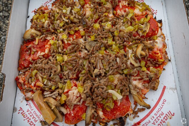 Northridge Estates residents can order the most popular pizza at Marion's, the deluxe.