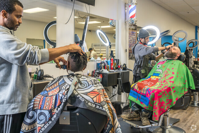 Higher Design Barber Studio, in the York Galleria, gives clean cuts in Stonybrook-Wilshire.