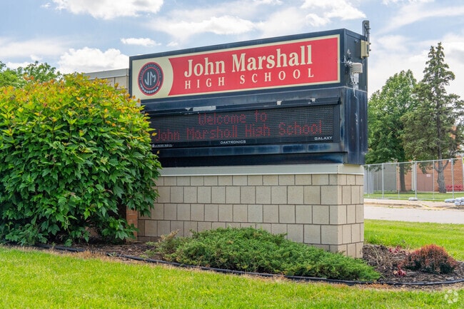 John Marshall Senior High has 37% proficiency in math.